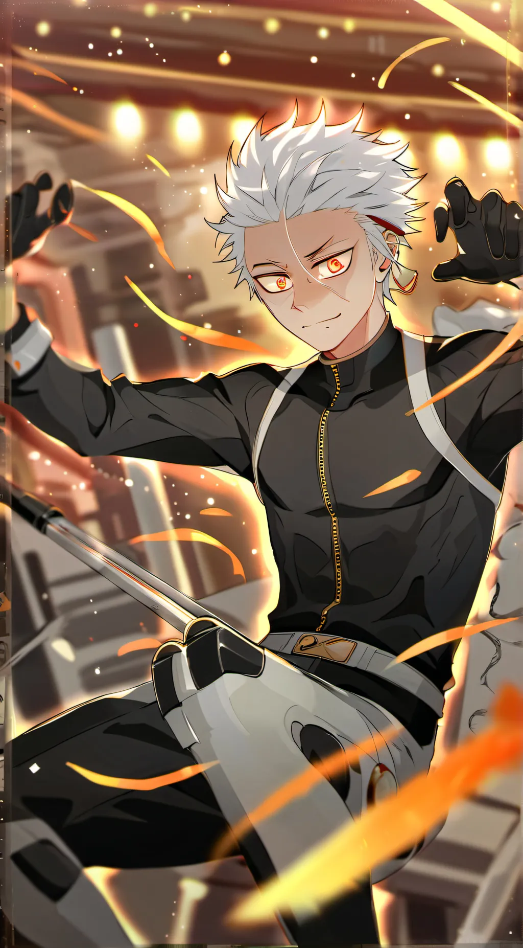 ai character: KJ background