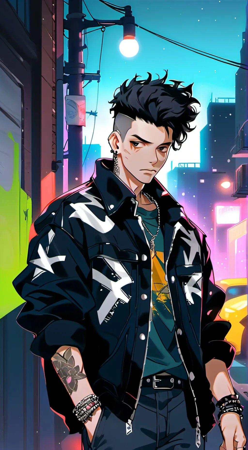 ai character: idk name background