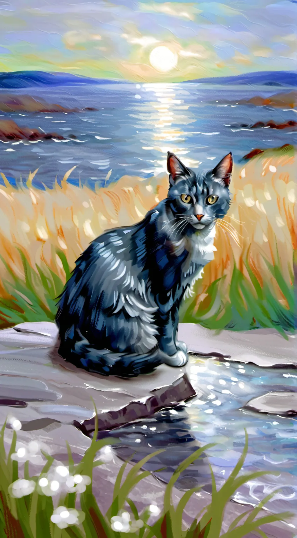 ai character: jayfeather  background