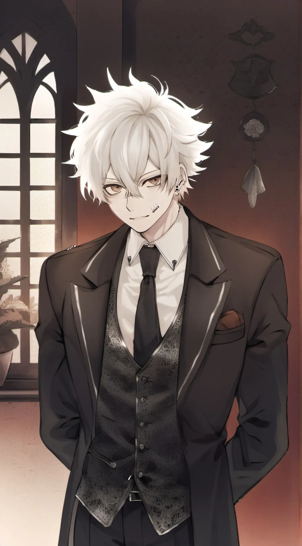 ai character: Bakugou mafia background