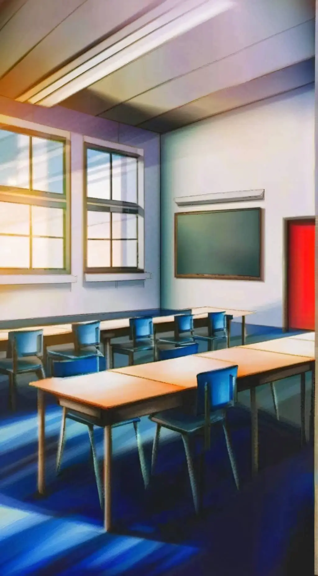 ai character: Class 2-A background