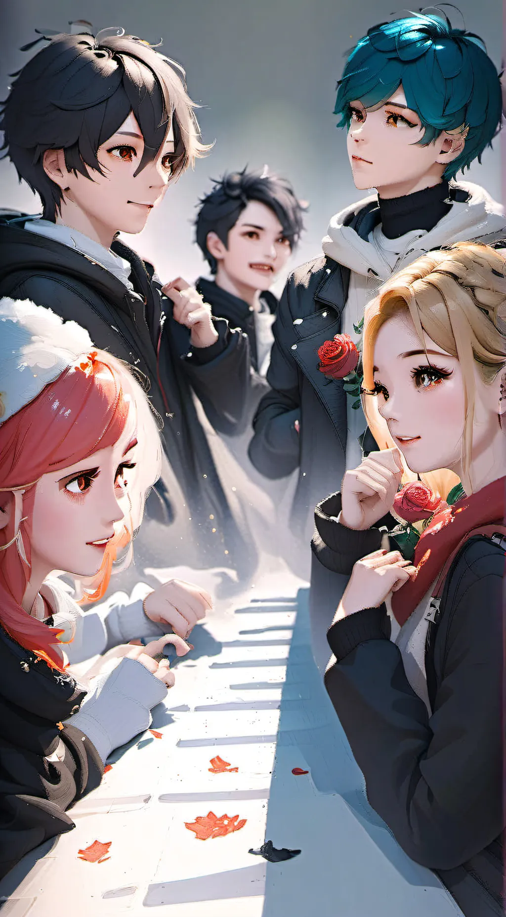 ai character: LukeAlexizzyjulia background