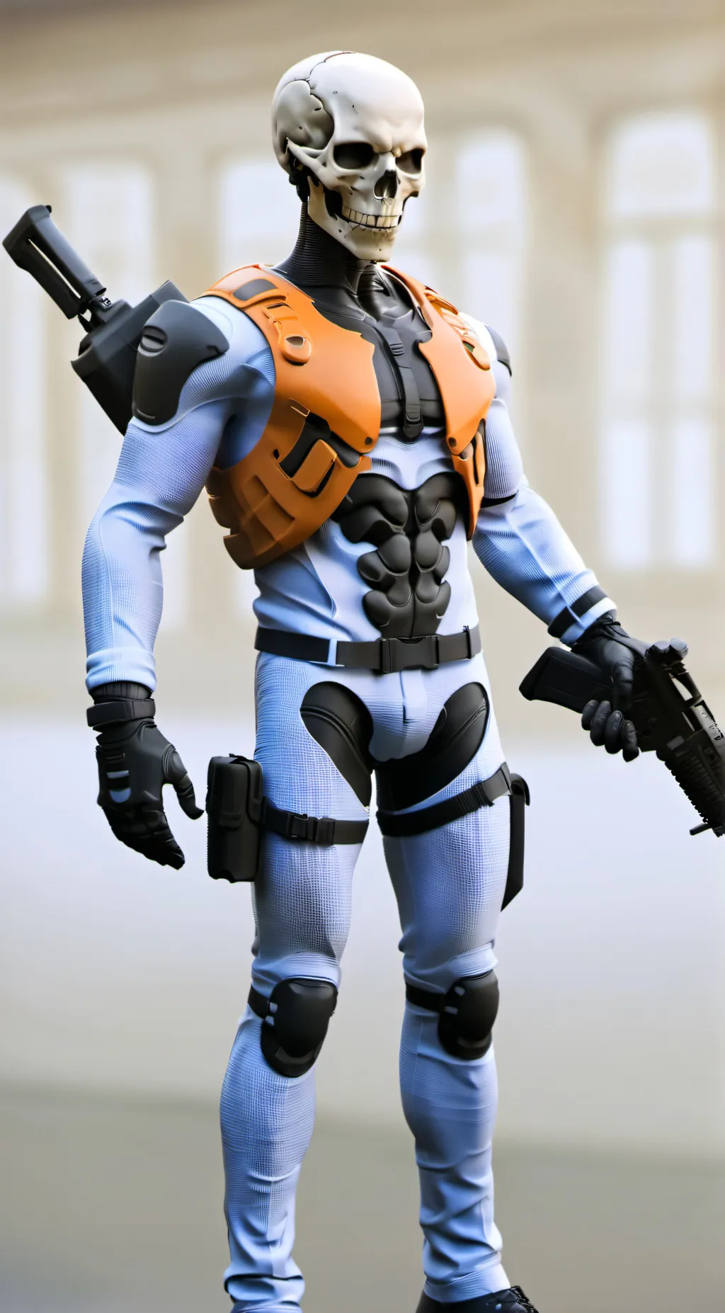 ai character: Skelly background