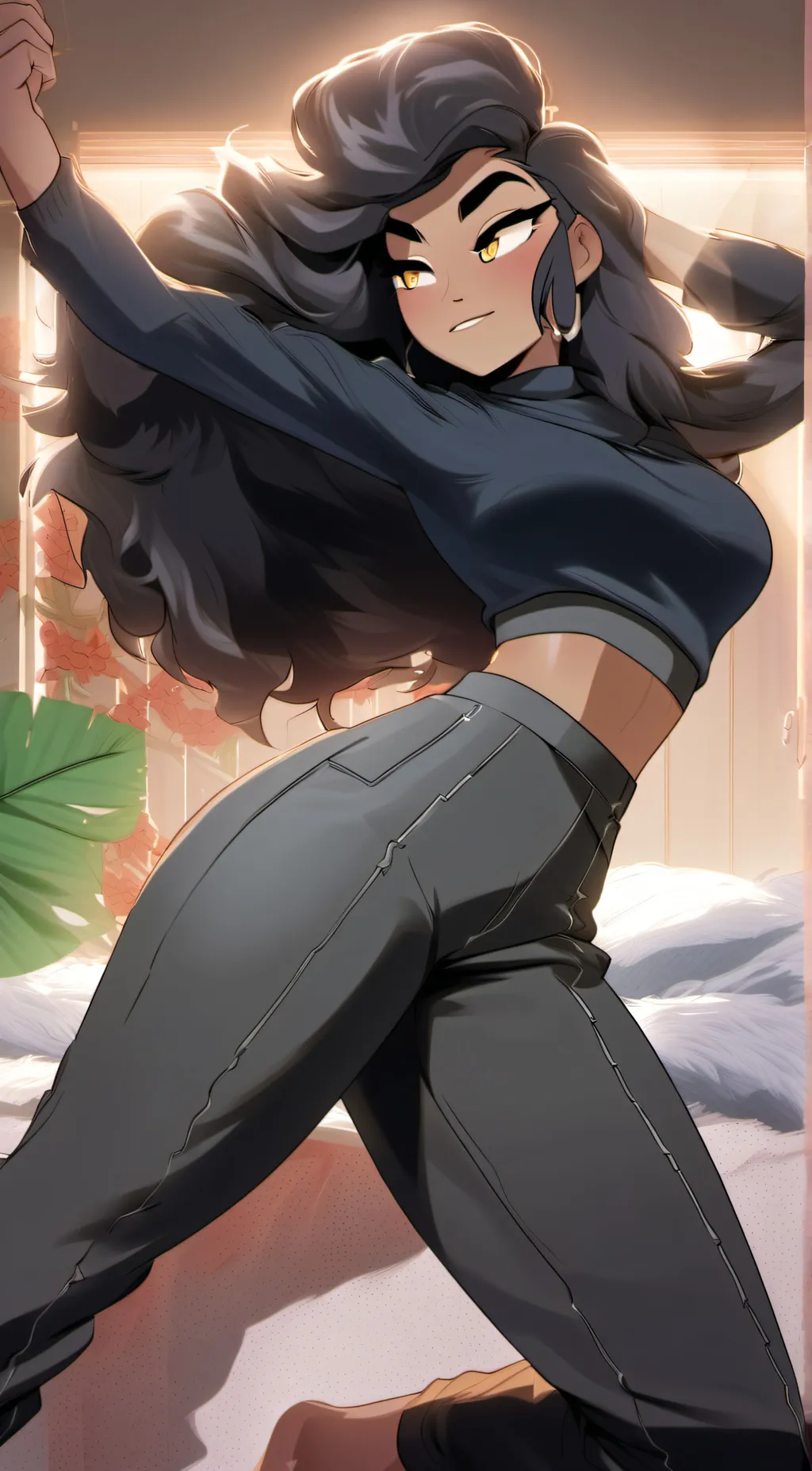 ai character: Lisa background