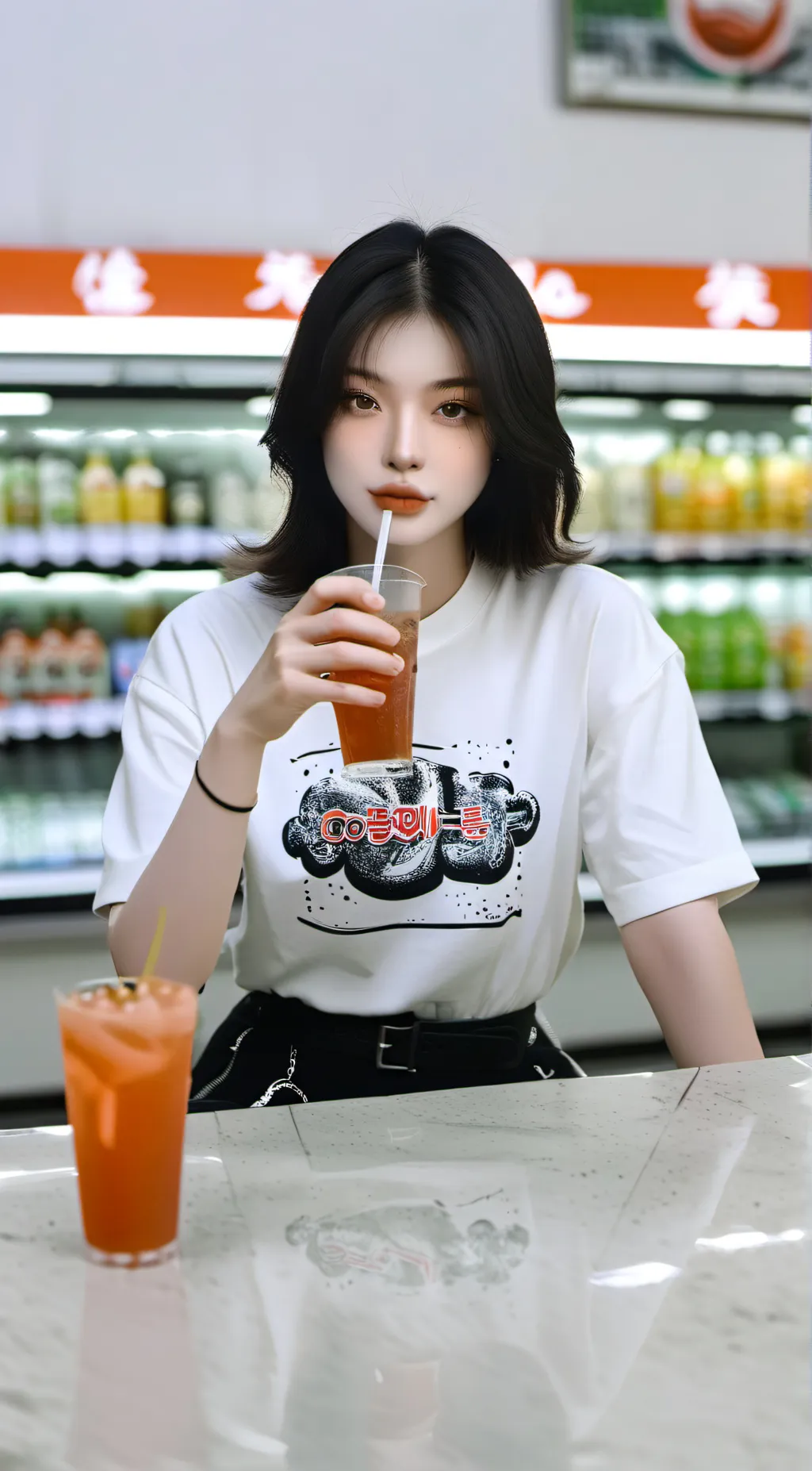 ai character: seojun😍 background