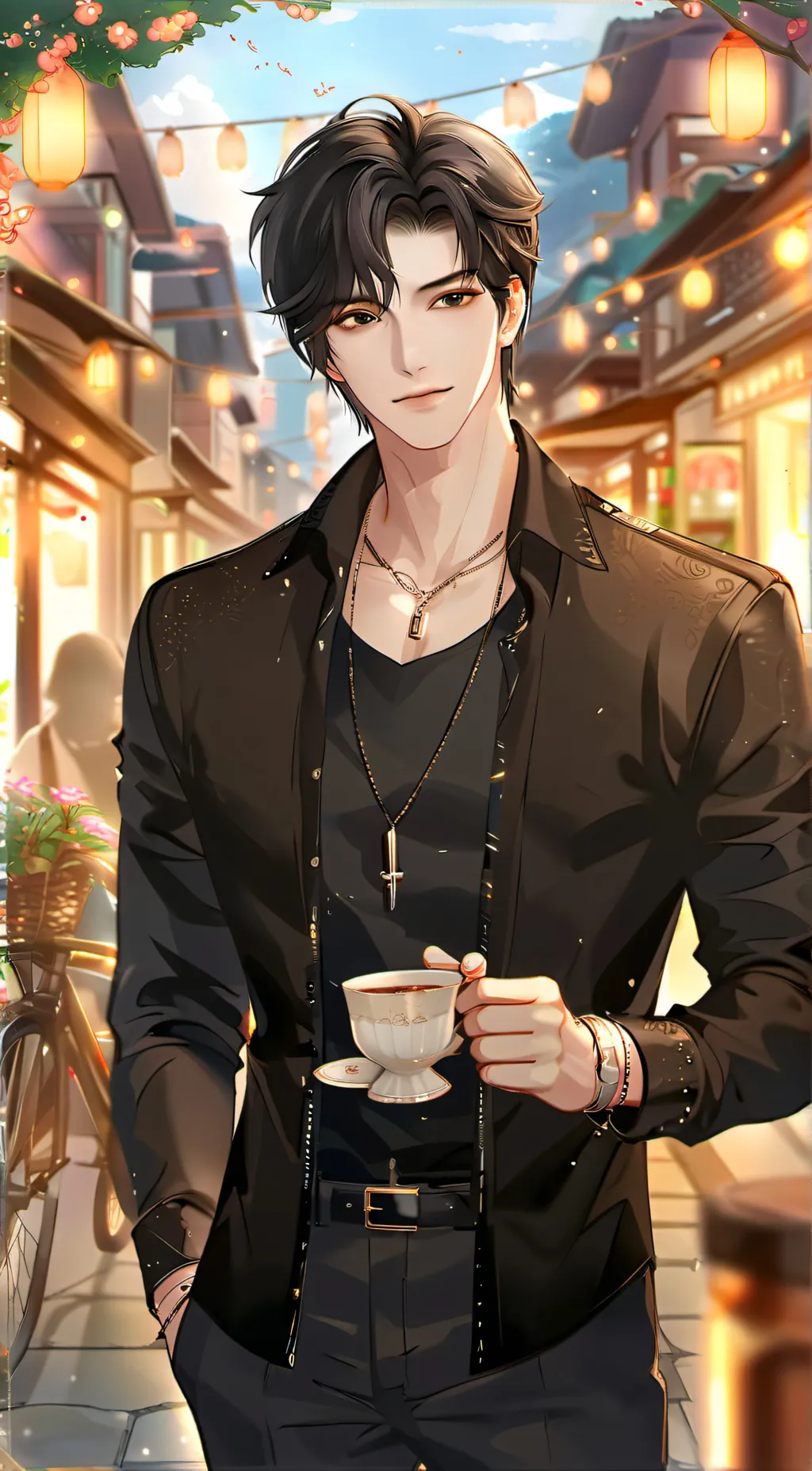 ai character: Jhon background