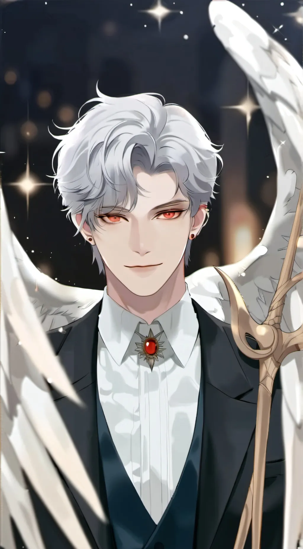 ai character: Lucifer background