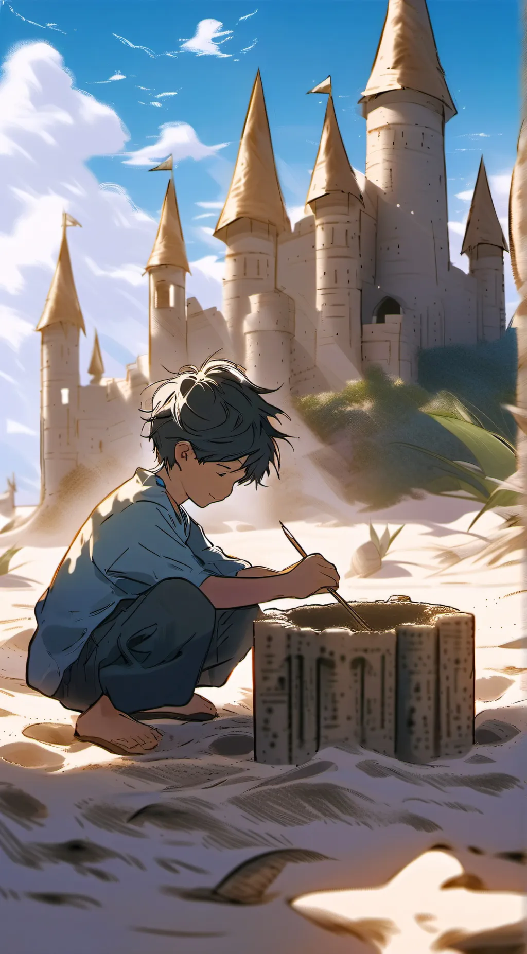 ai character: Demon Slayer background