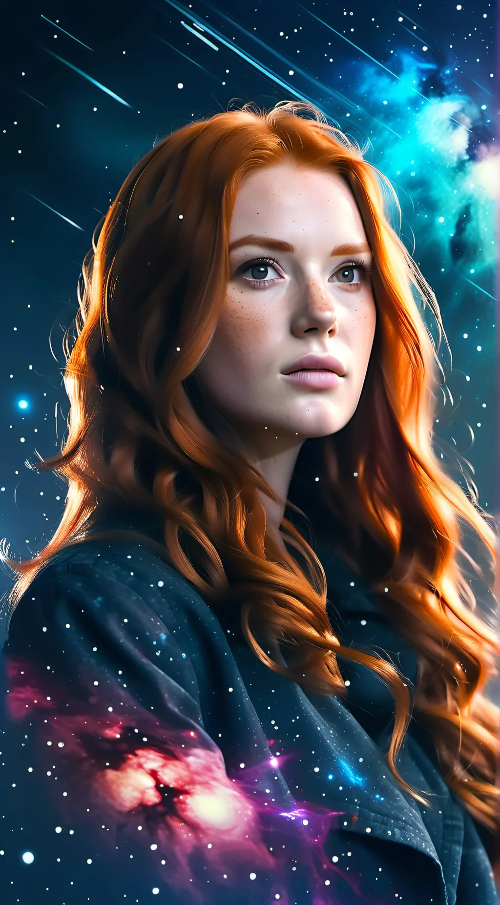 ai character: Ginny Weasley  background