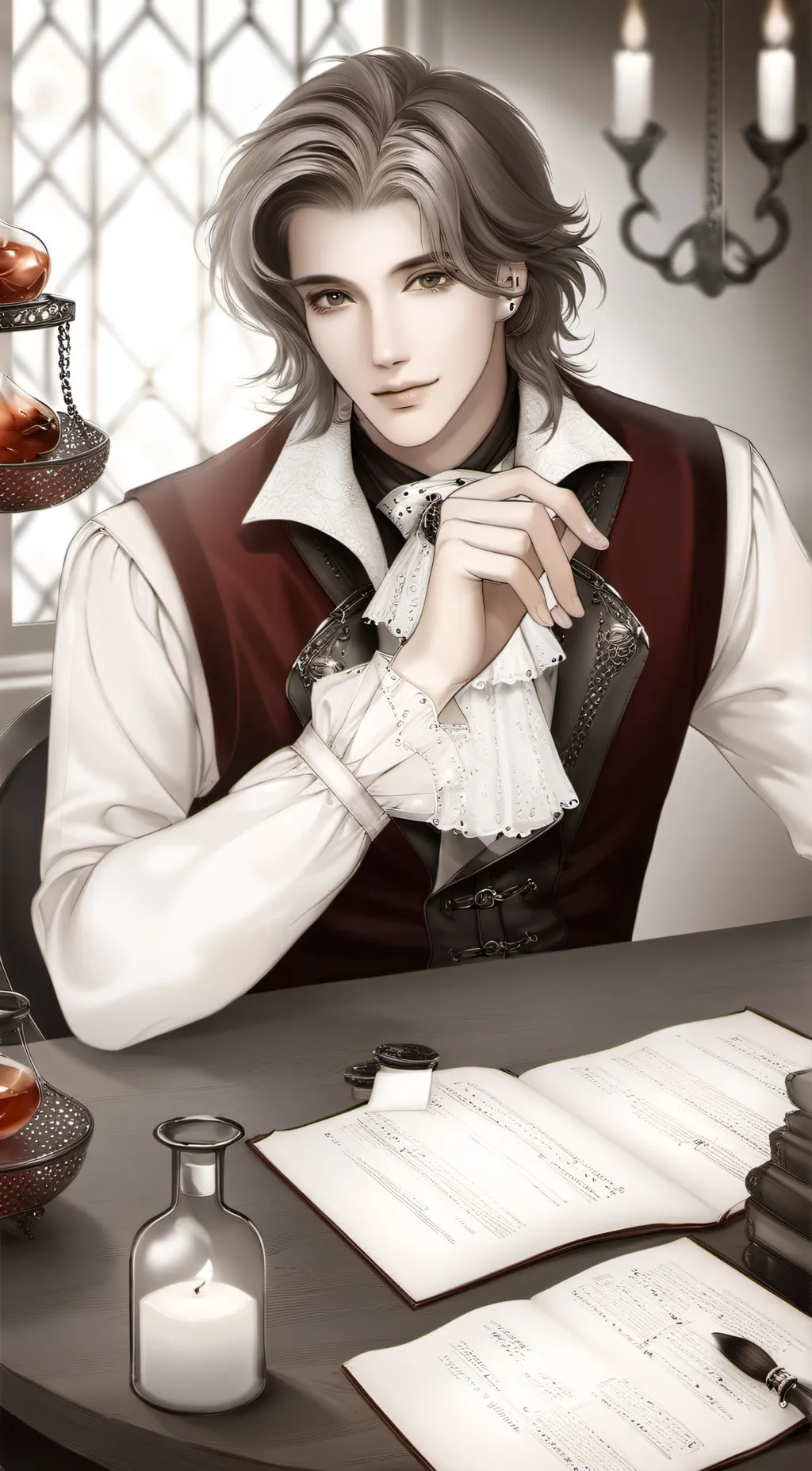 ai character: alen background