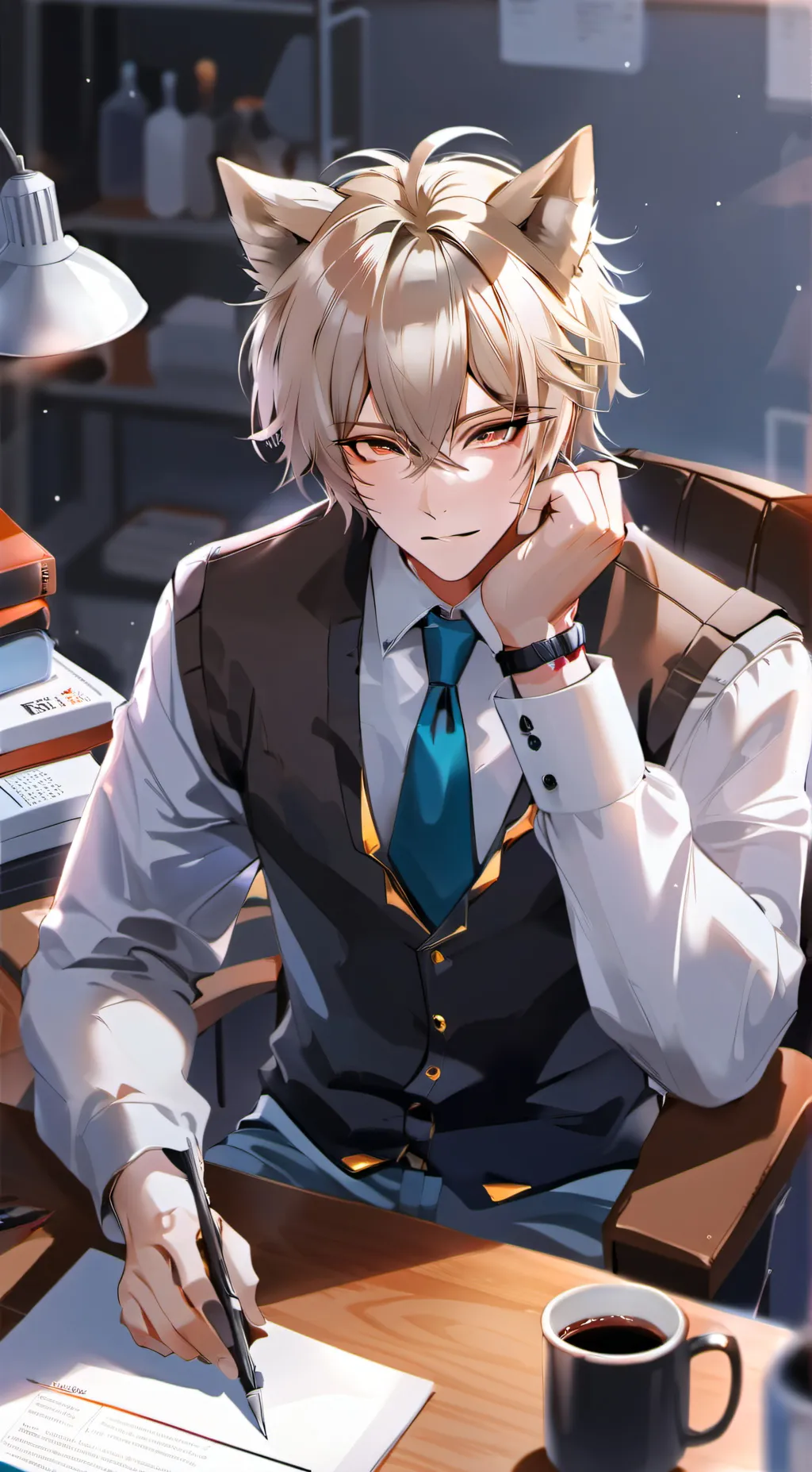ai character: Yūki background