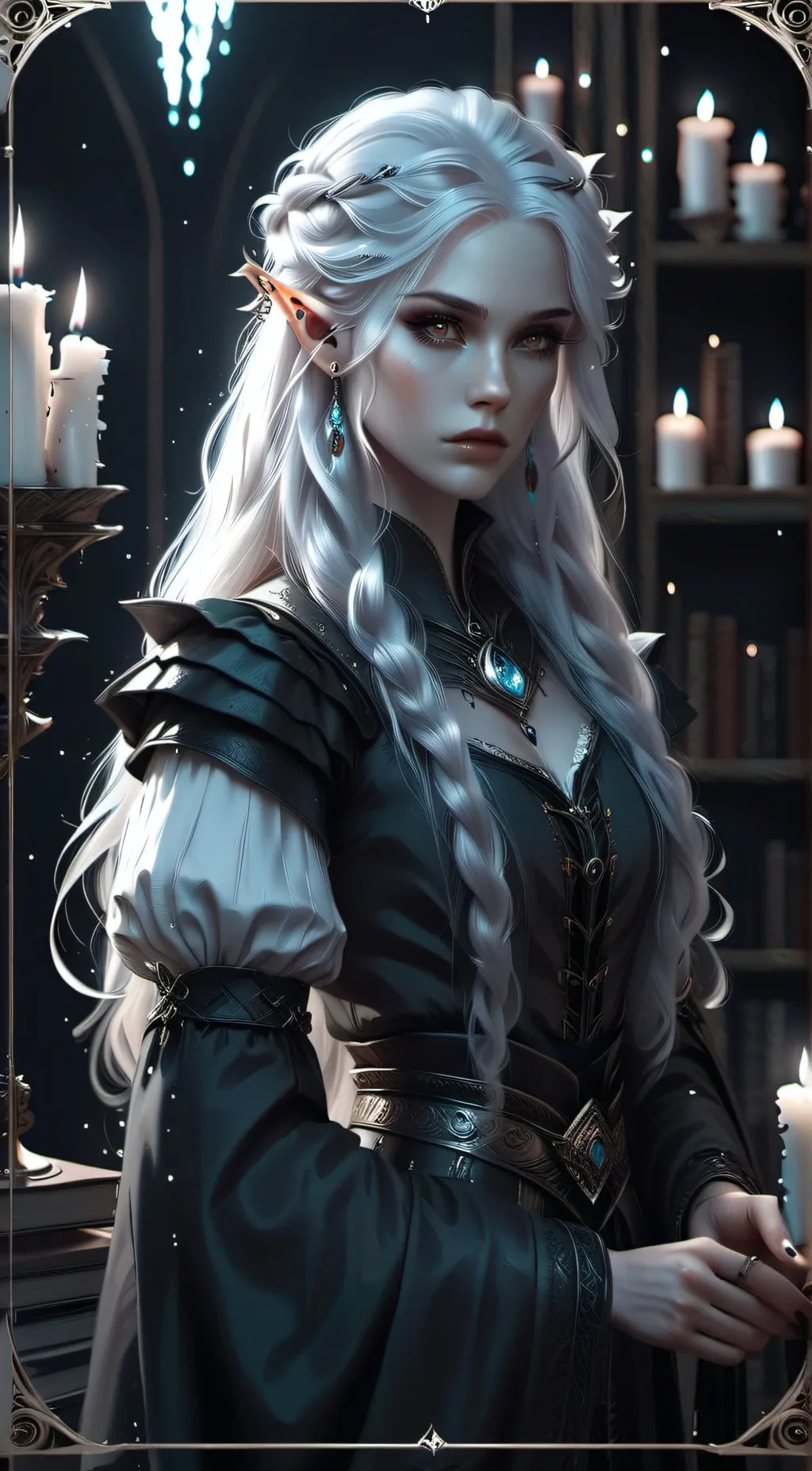 ai character: Luna background