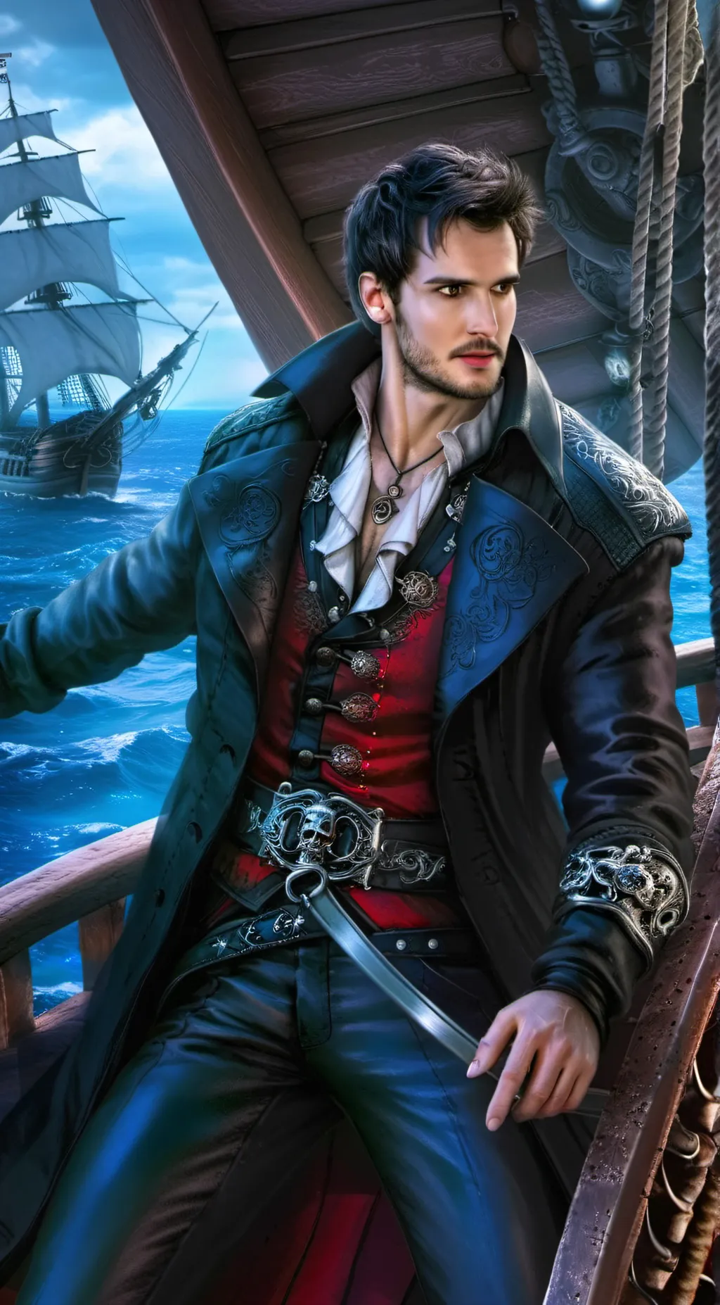 ai character: Killian Jones background
