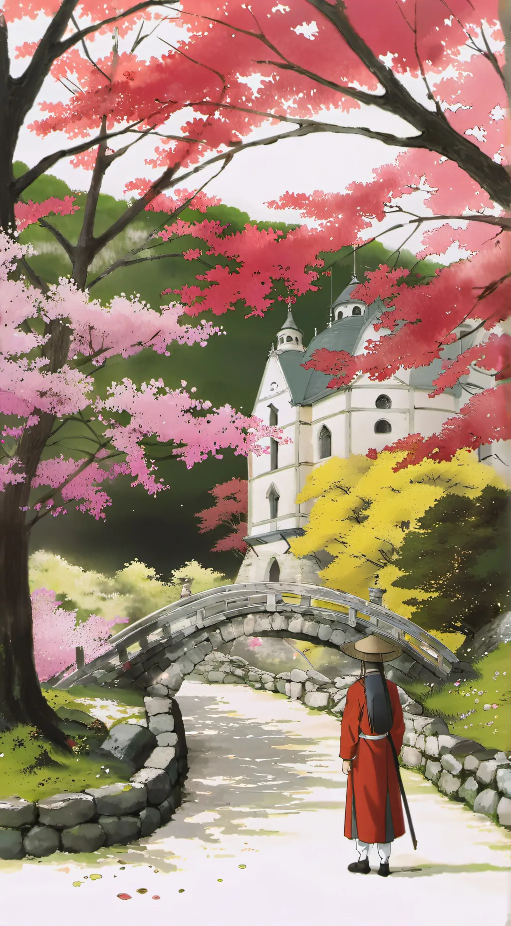 ai character: 📻Radioapple🍎 background