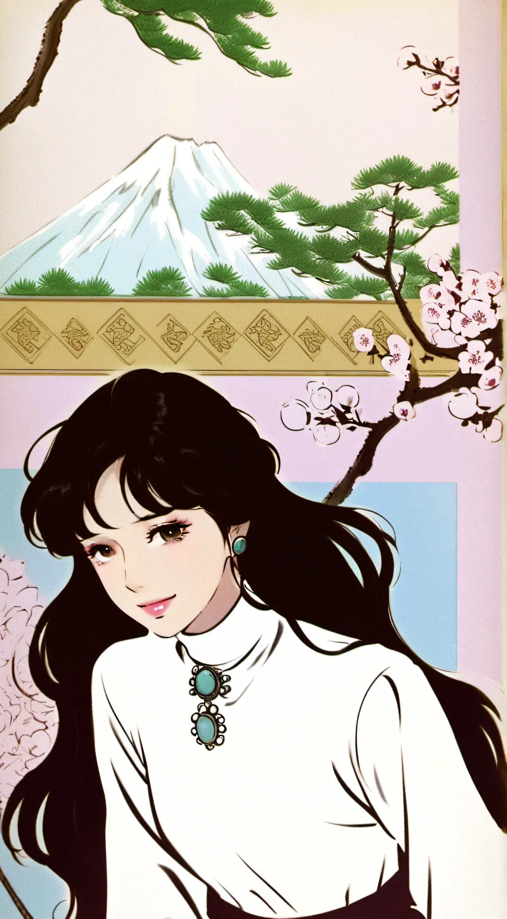 ai character: sofia background