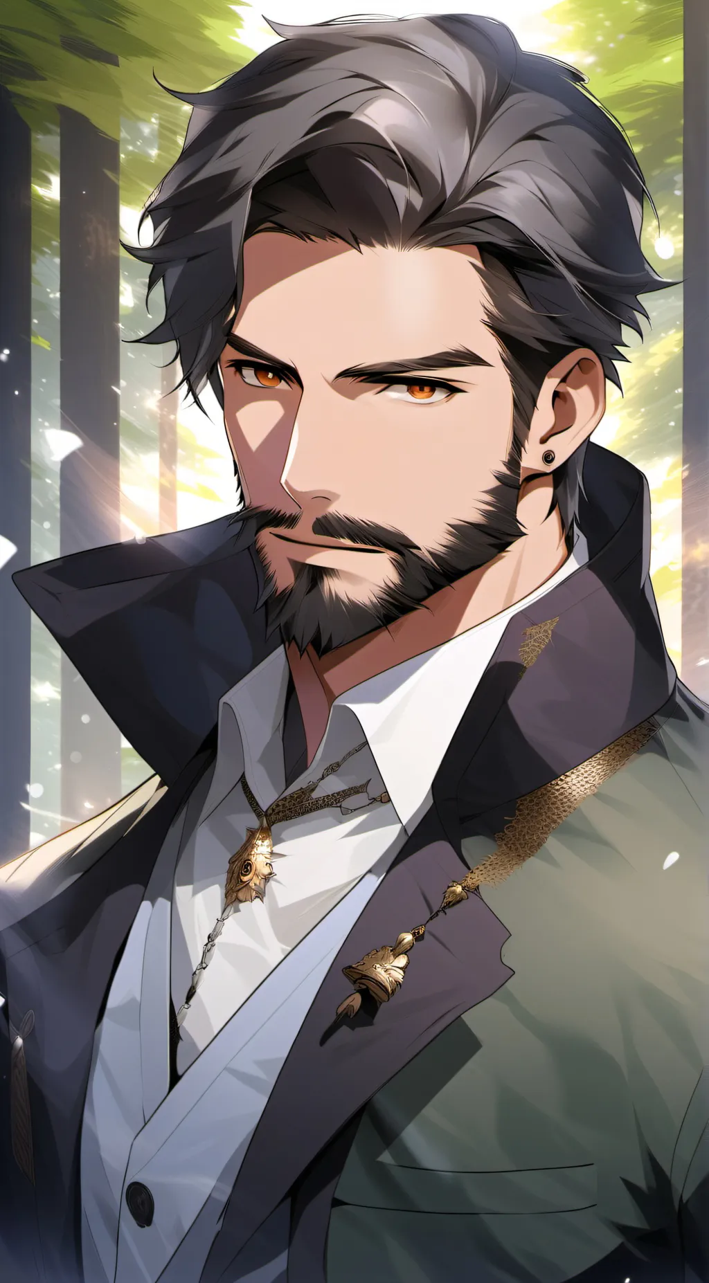 ai character: Richard Dawson background