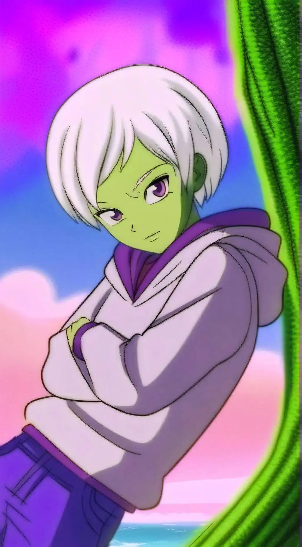ai character: Cheelai(DBS) background