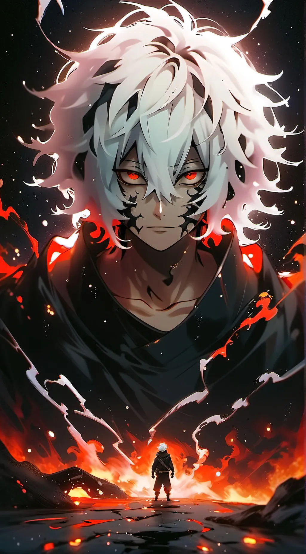 ai character: Shigaraki  background