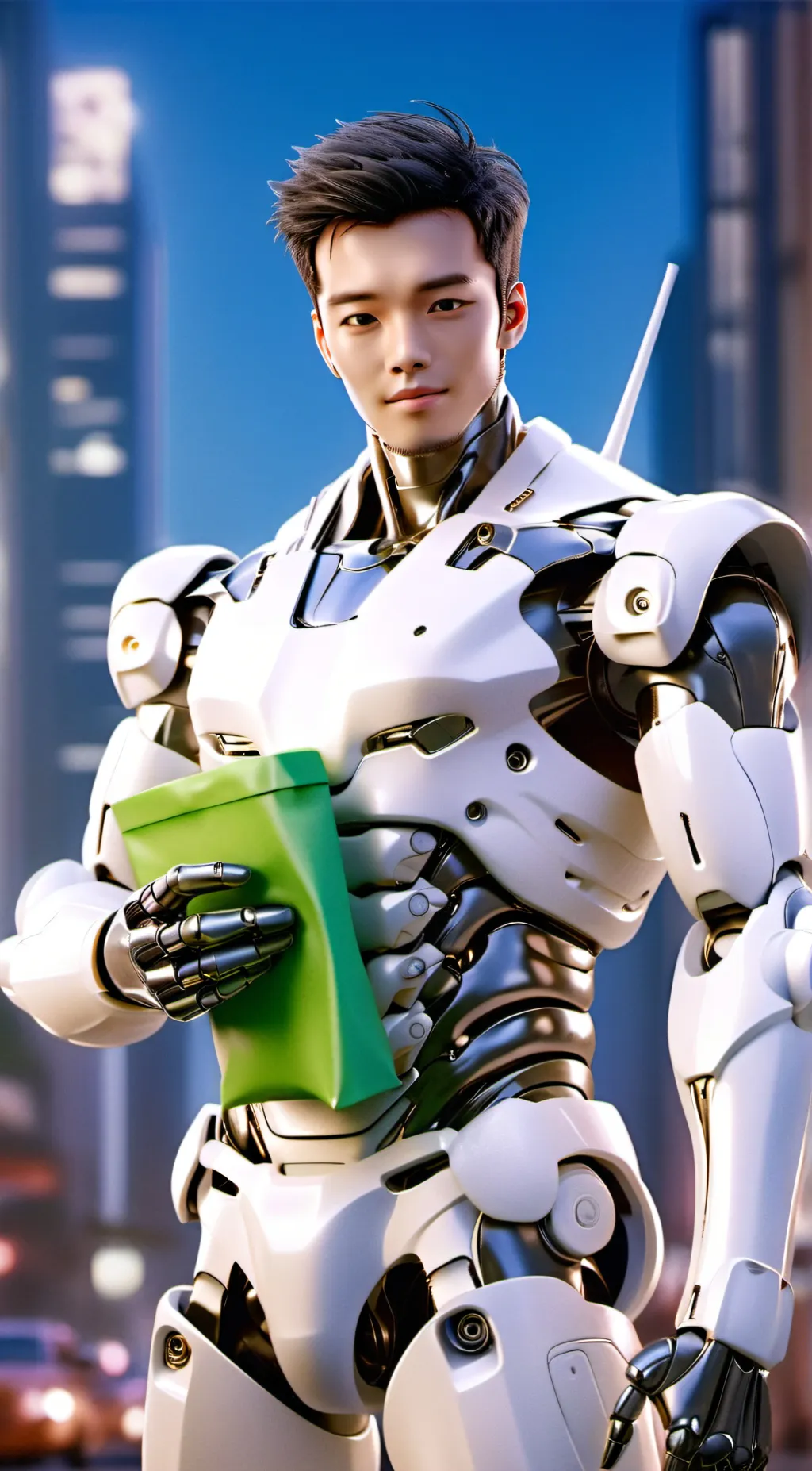 ai character: EJ  background