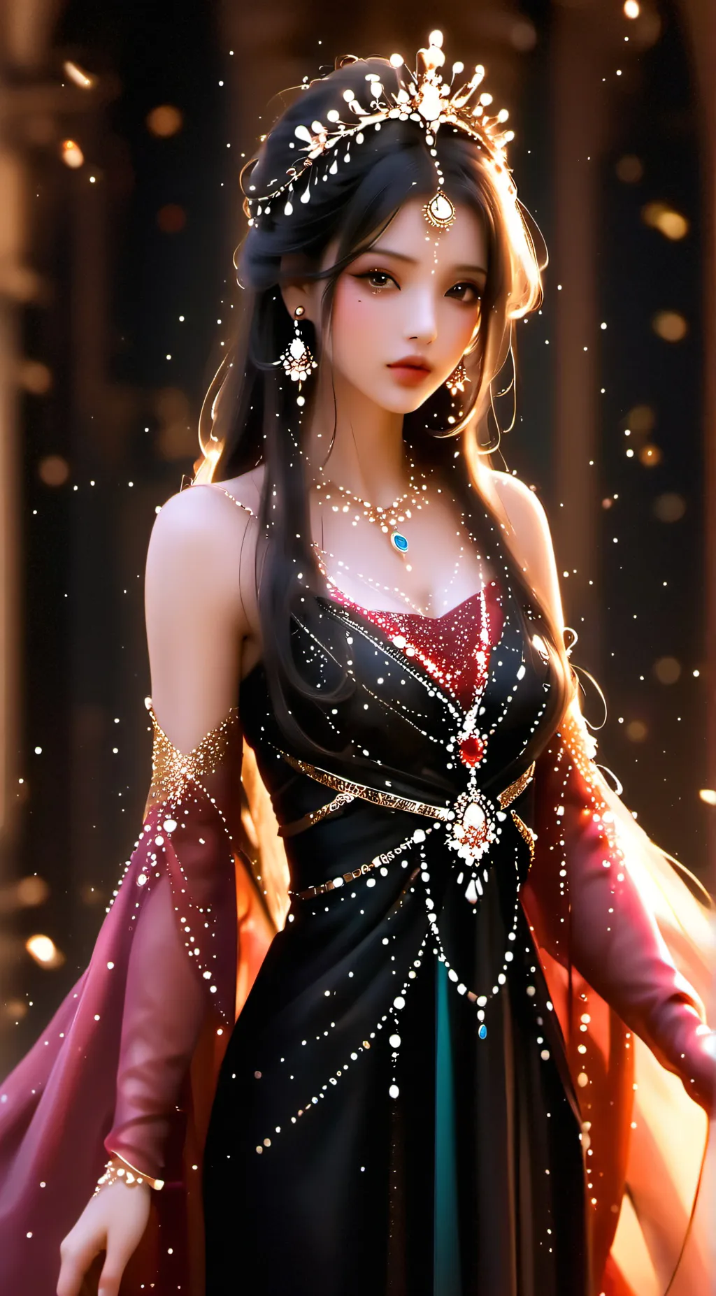 ai character: Melody background