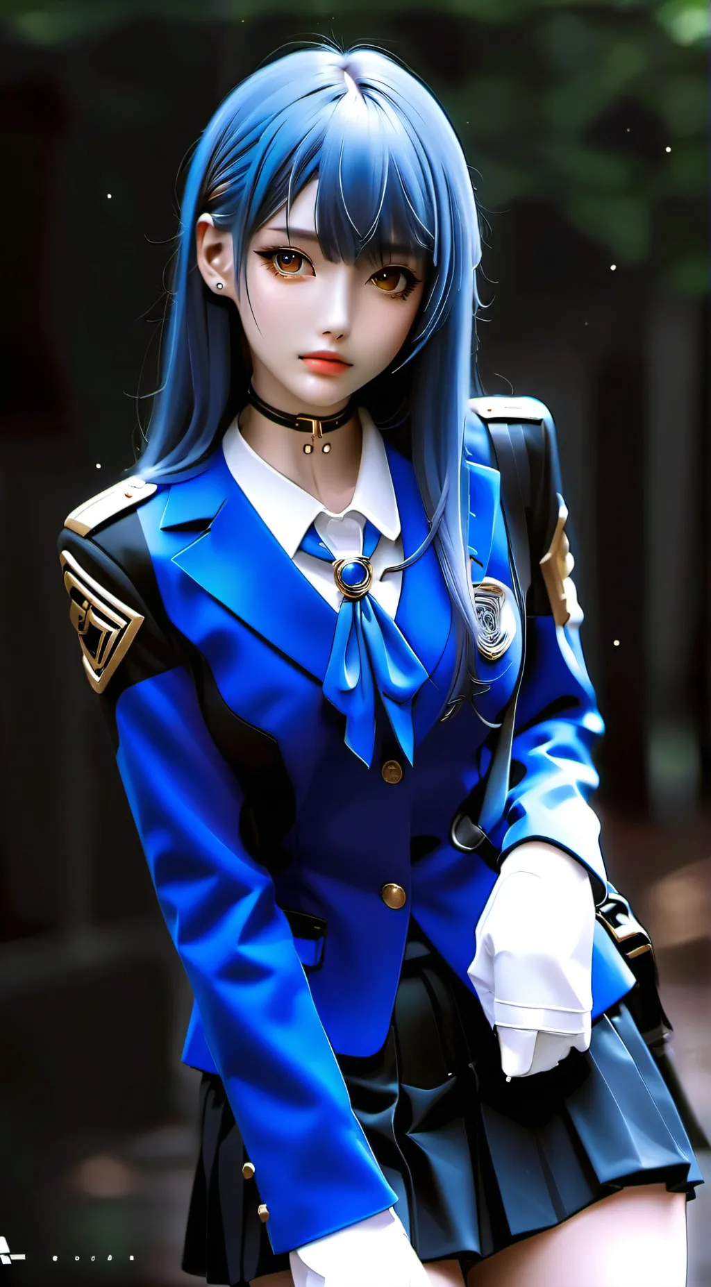 ai character: Amelia S.D background