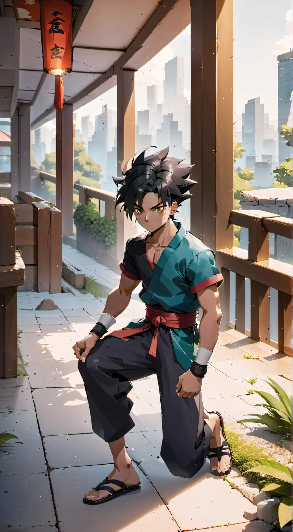 ai character: Ament background