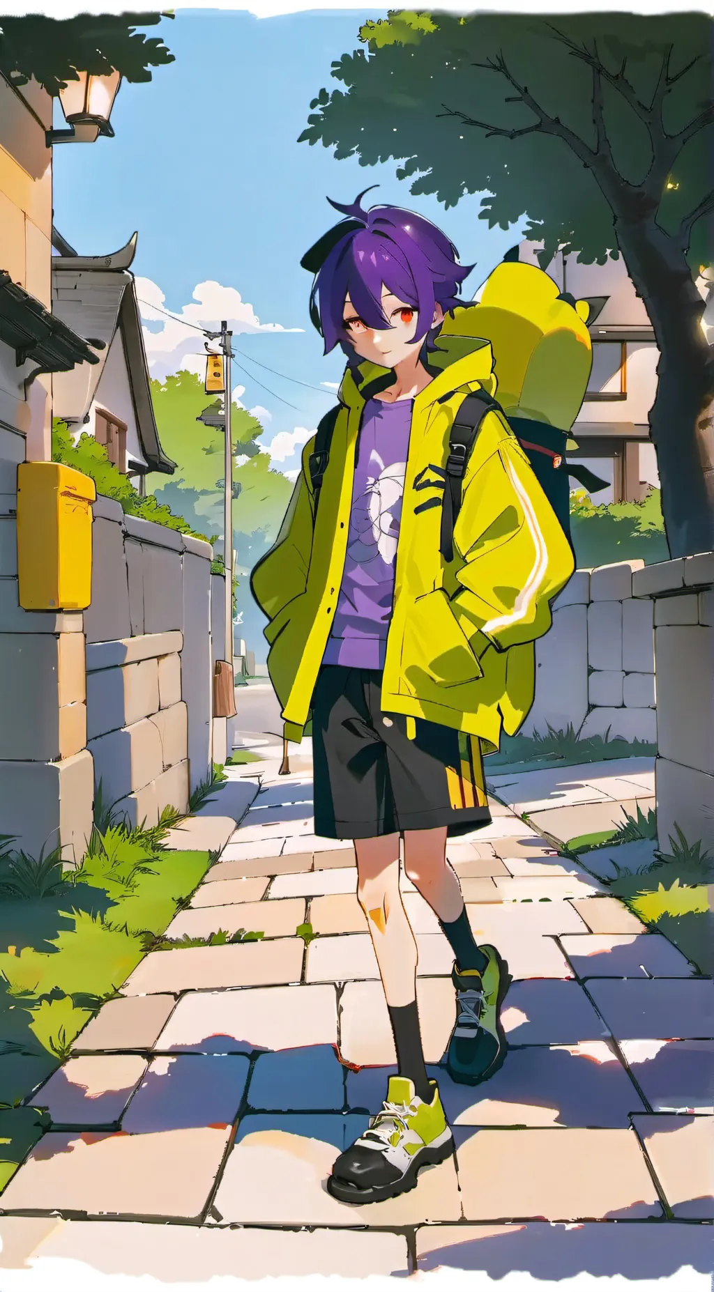 ai character: Kai background