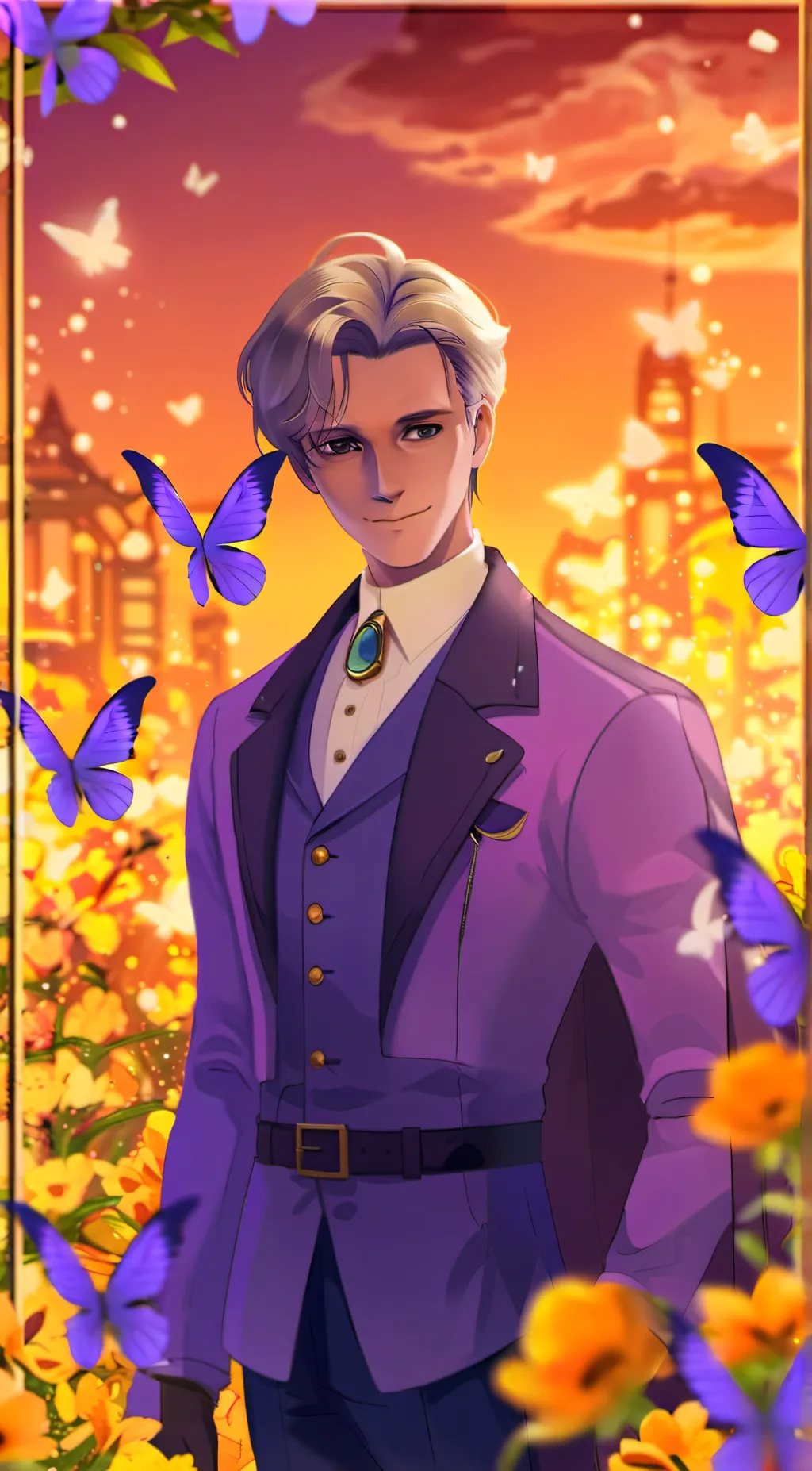 ai character: Betterfly  background