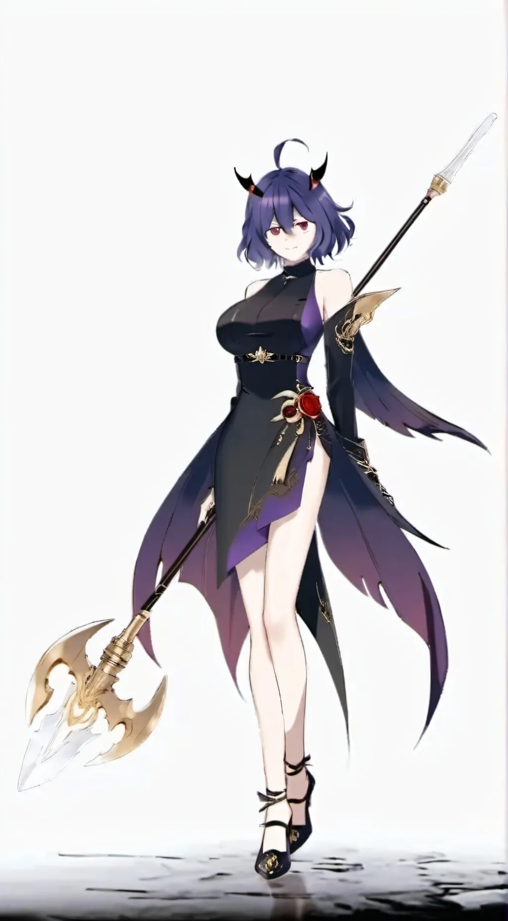 ai character: Vermeil background