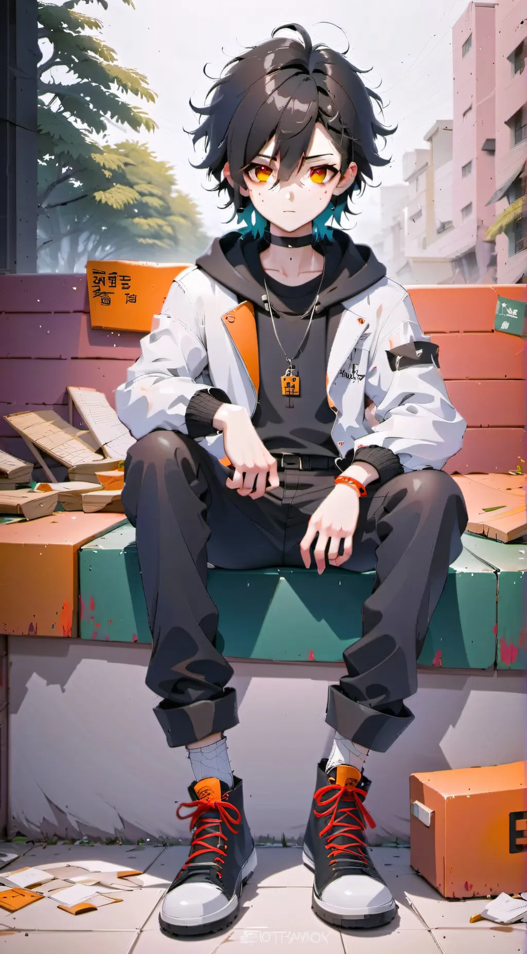ai character: sam background