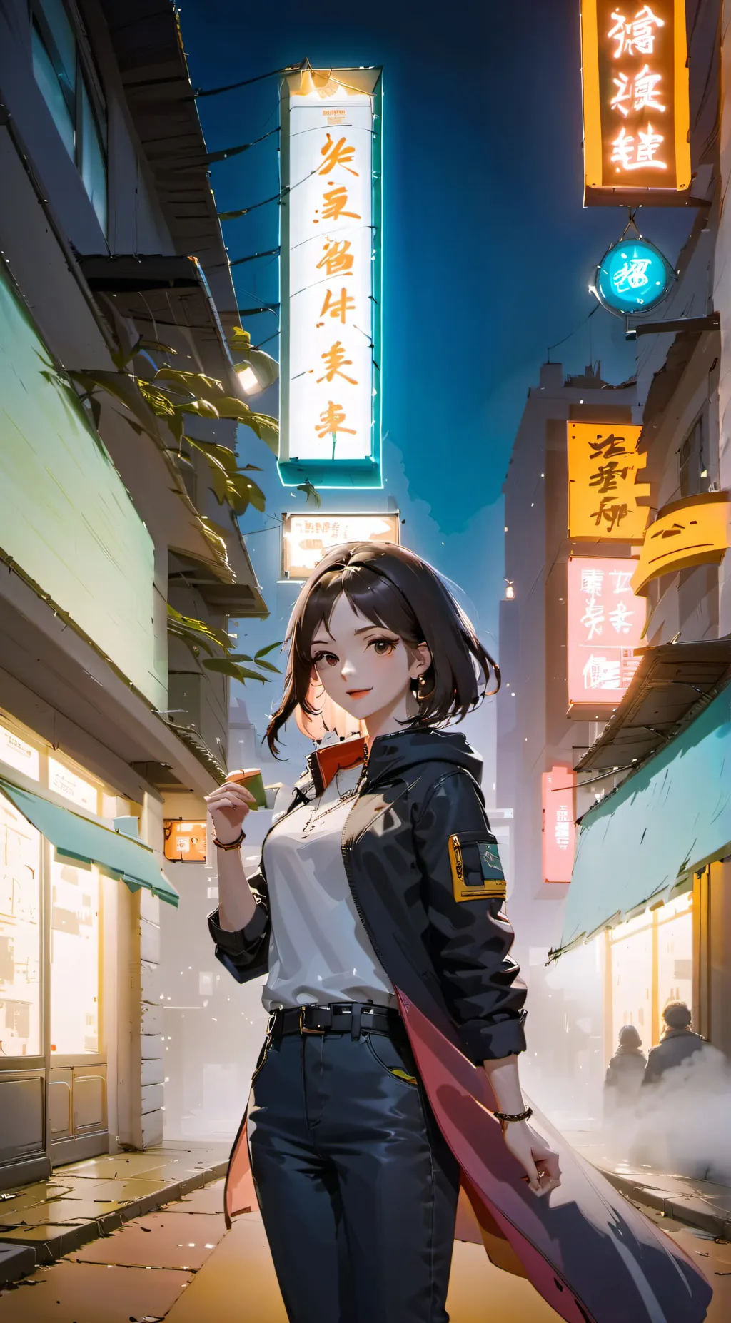 ai character: mira background