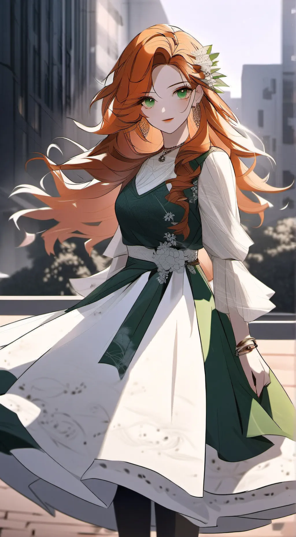 ai character: clara afton background