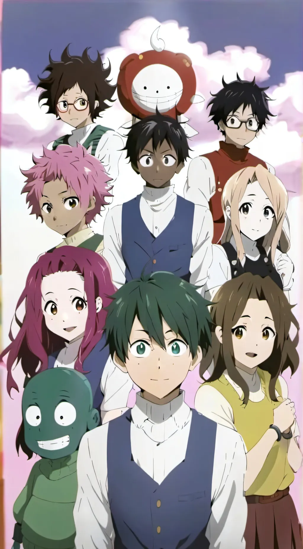 ai character: Mha background