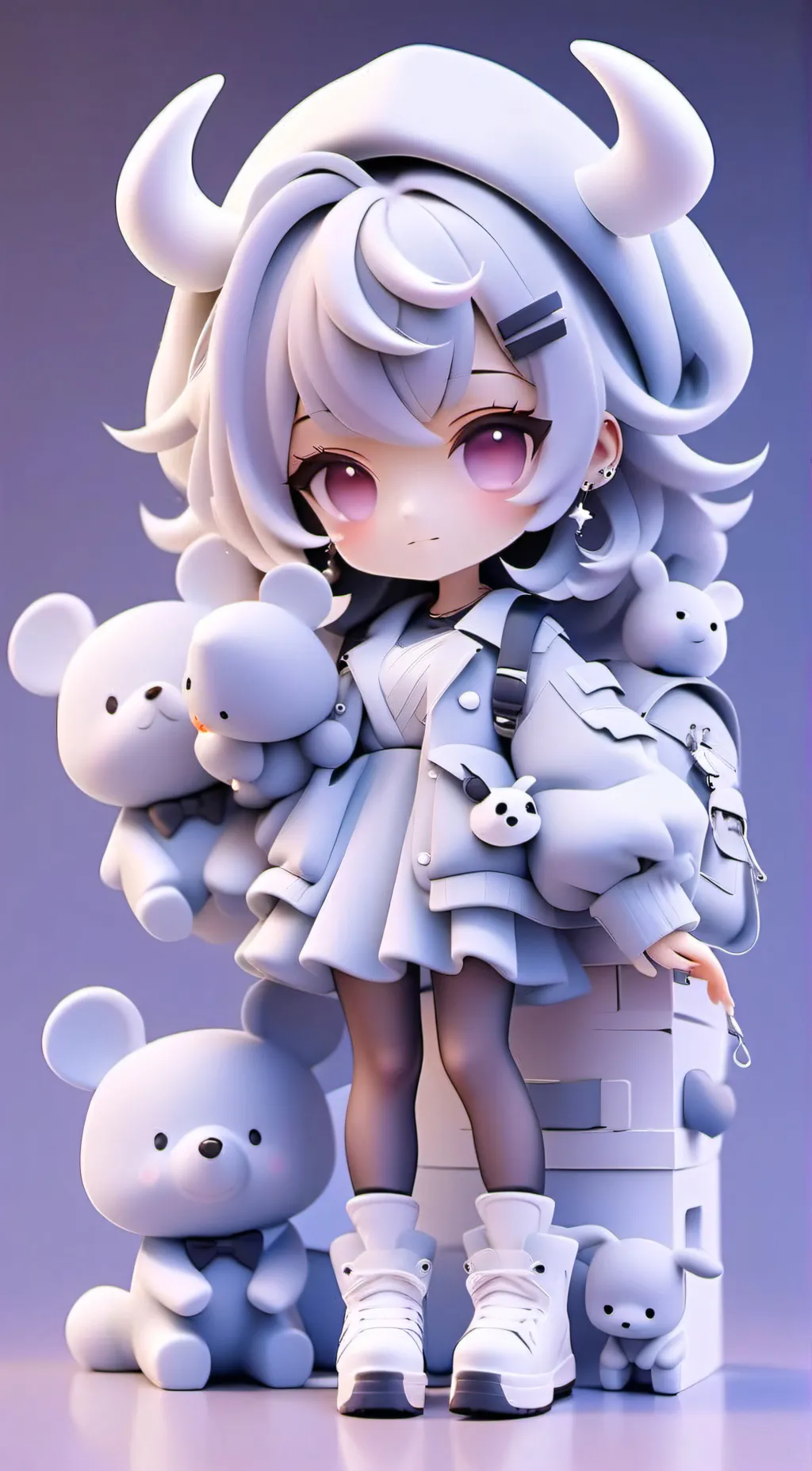 ai character: Lia  background
