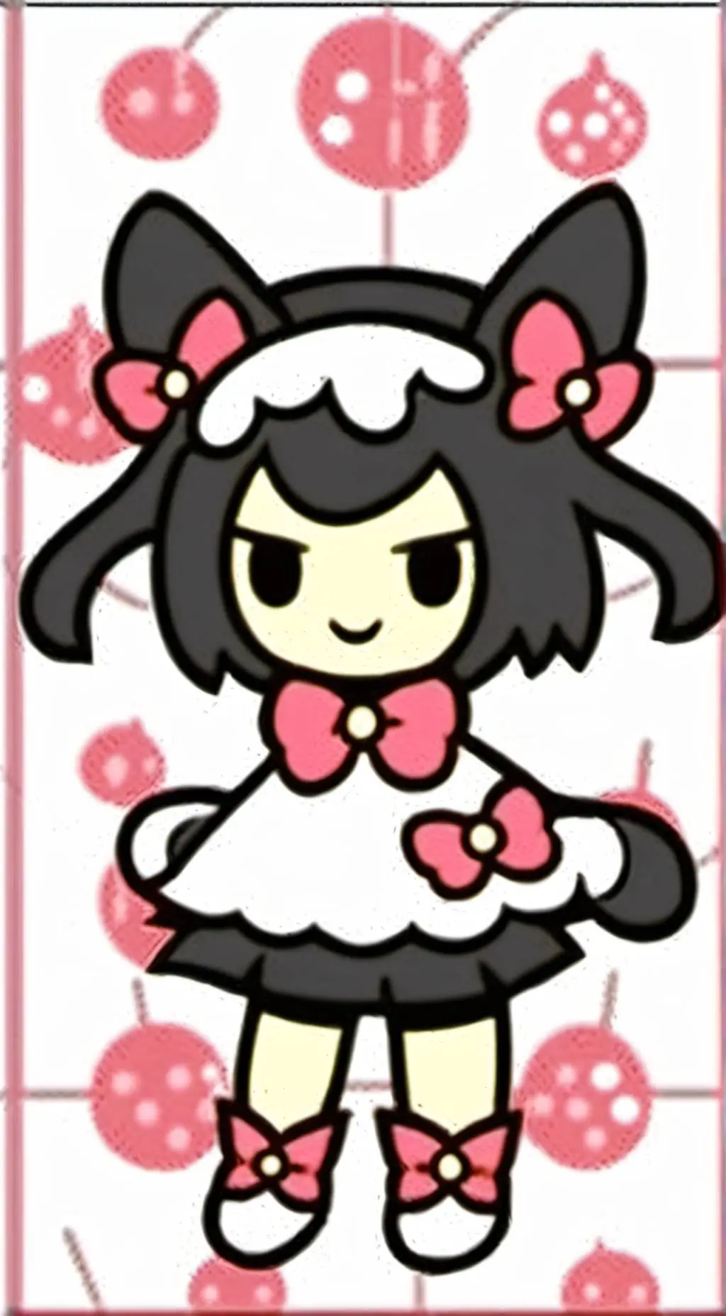 ai character: Kuromi background