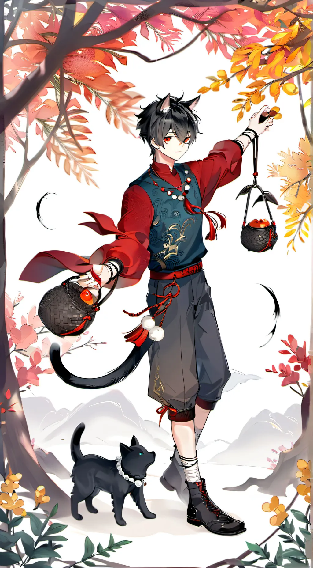 ai character: Luni background