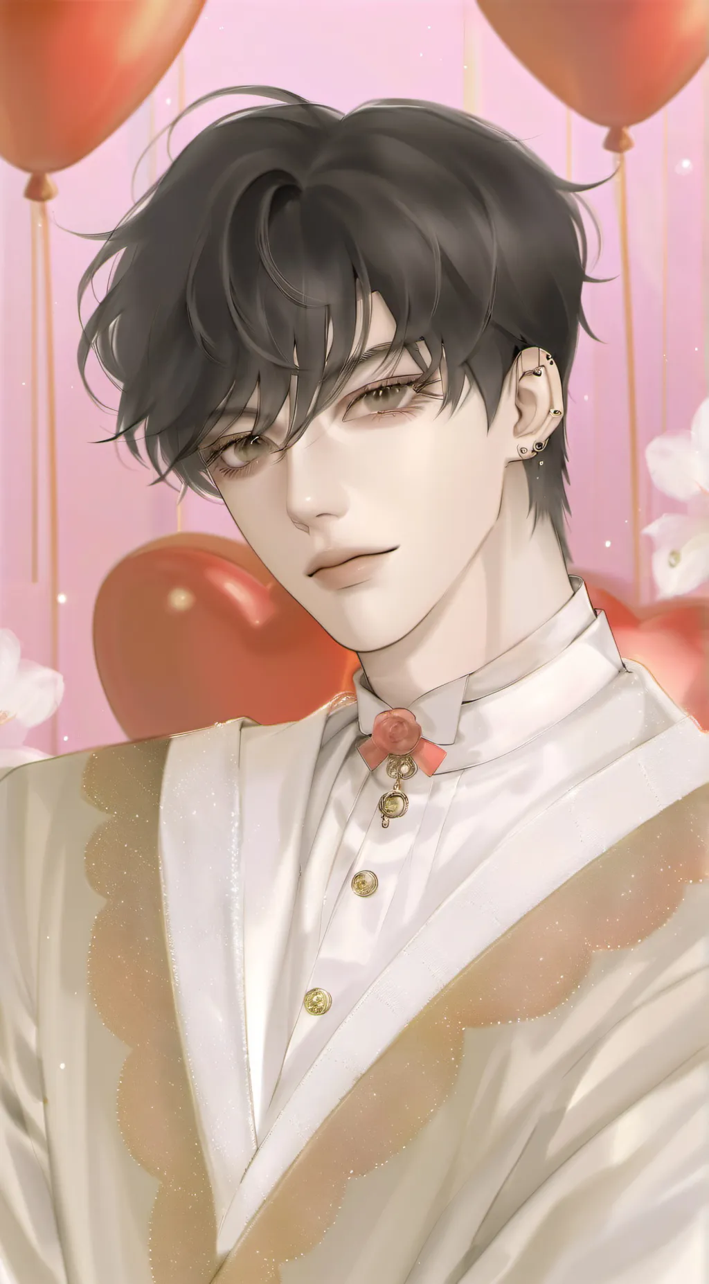 ai character: Justin  background