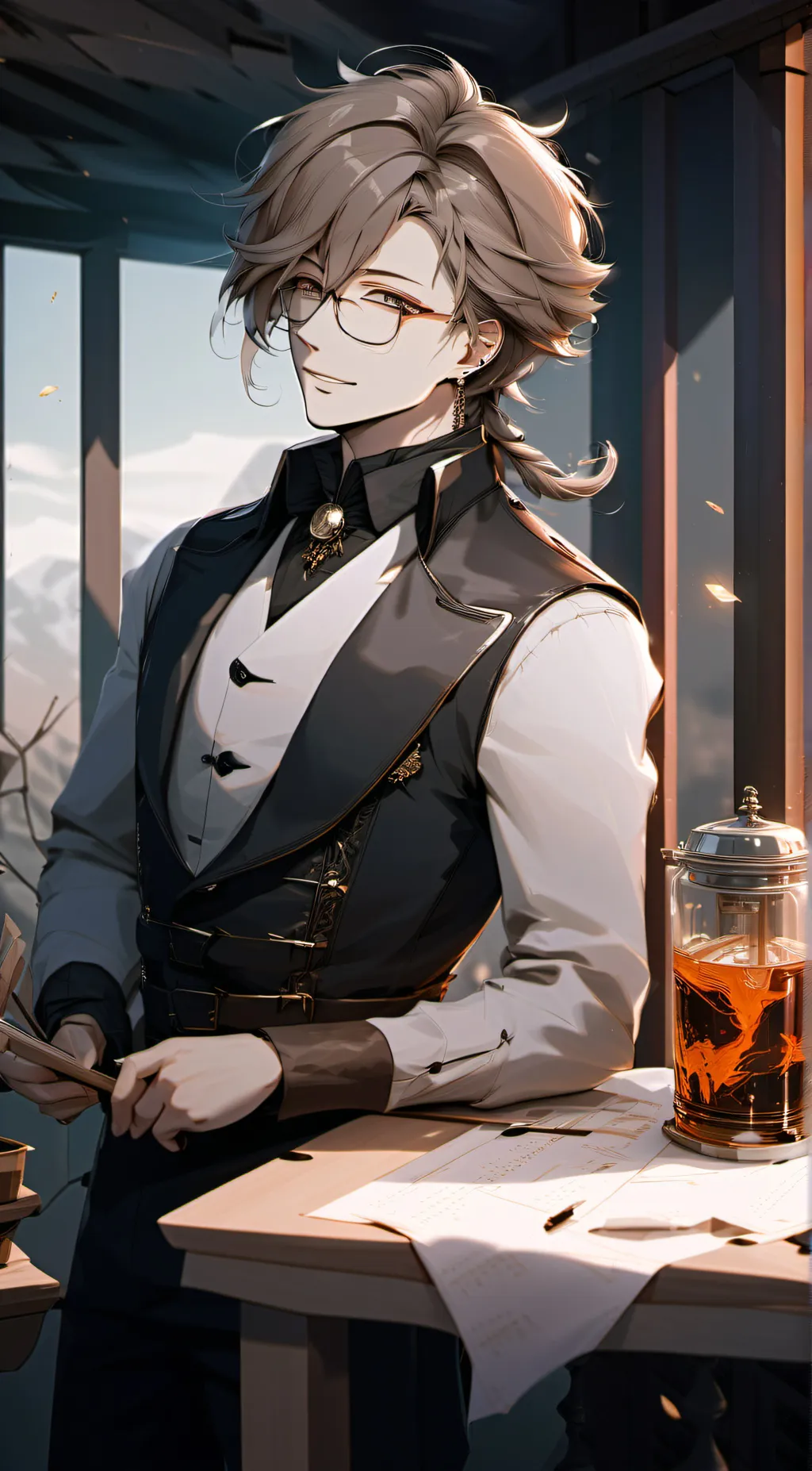 ai character: Collin Harrison background