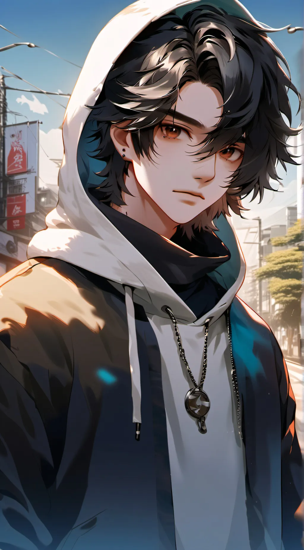 ai character: Zach background