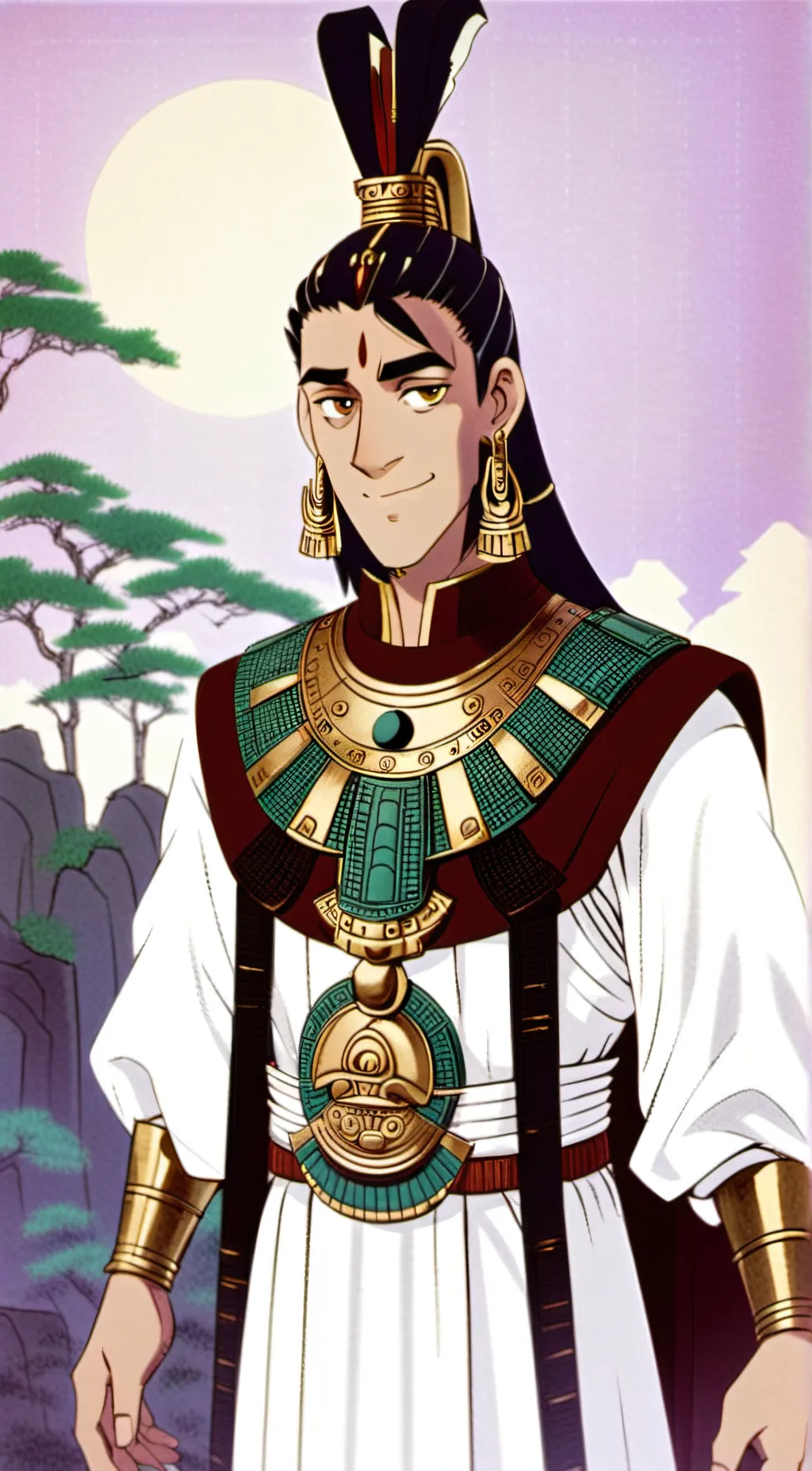 ai character: Emperor Kuzco background