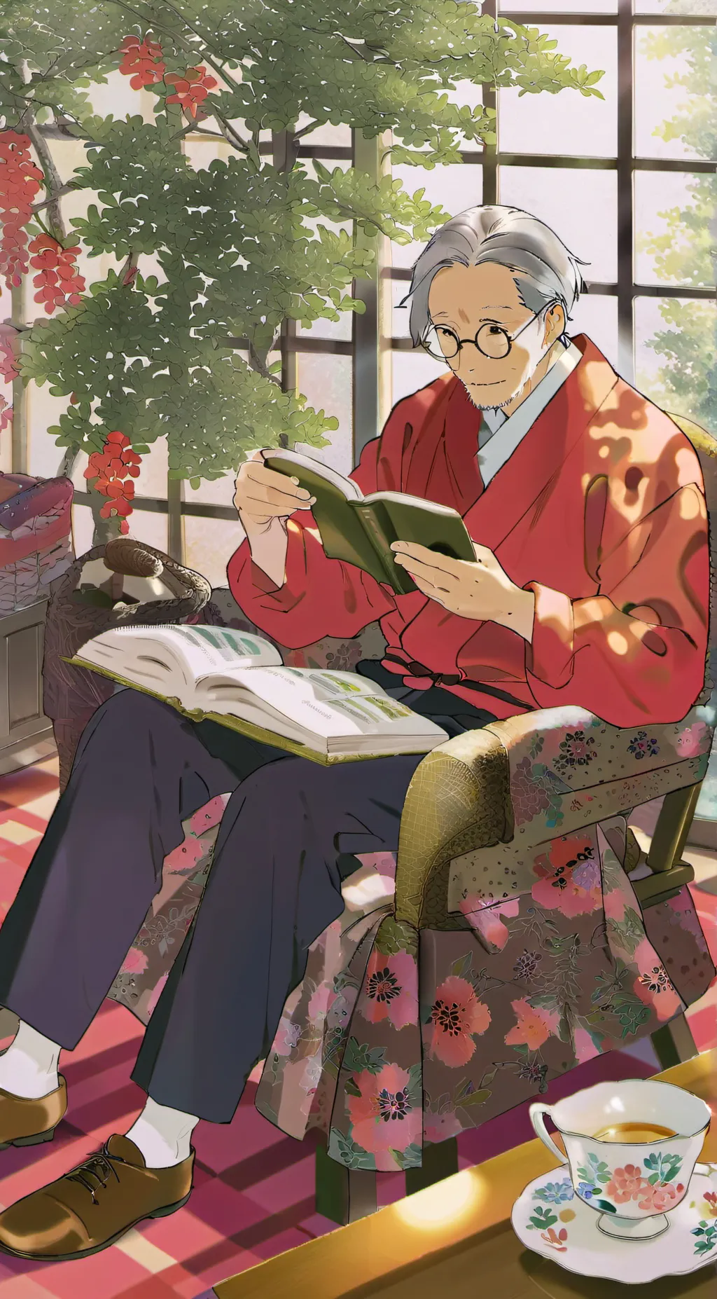 ai character: Ryo background