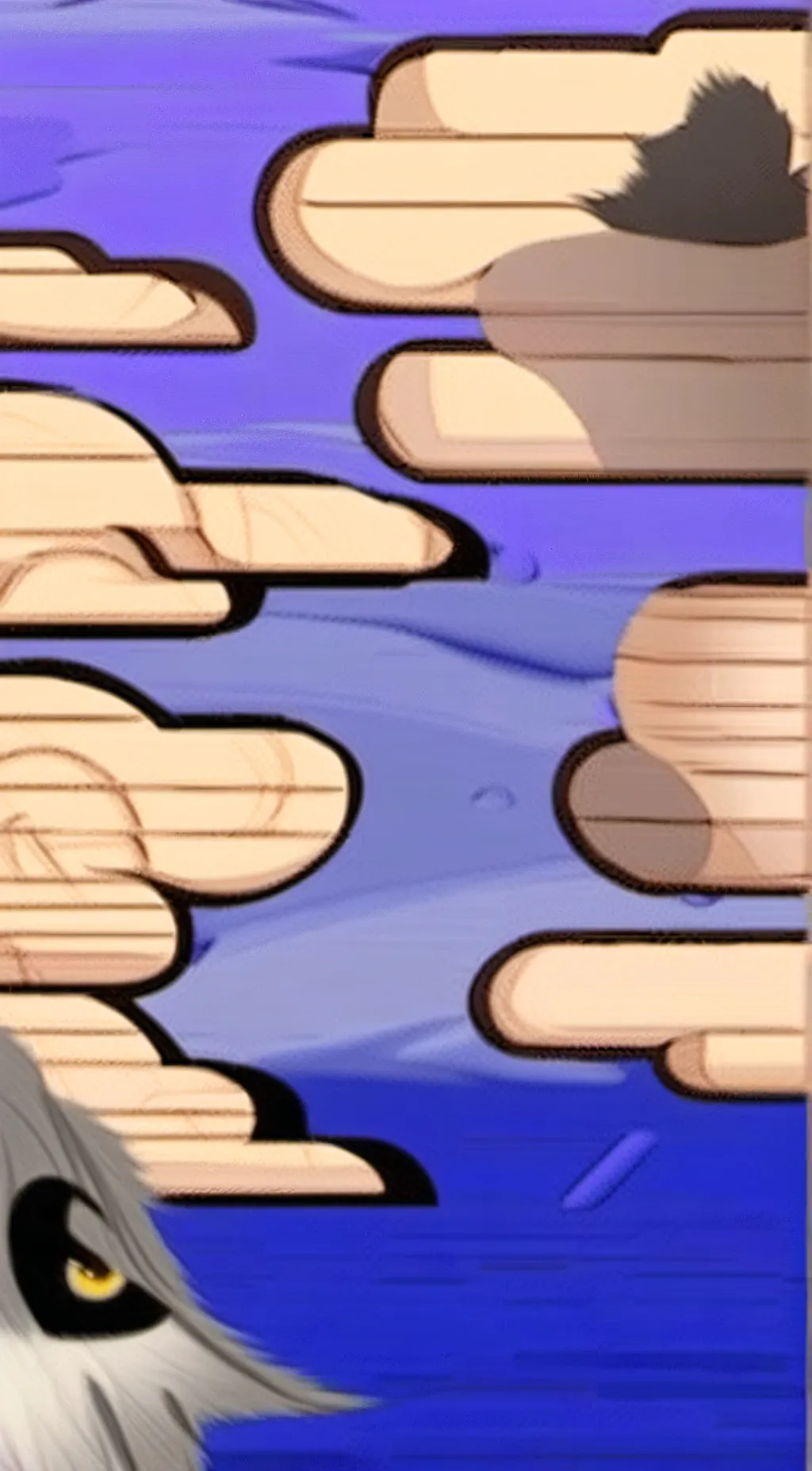 ai character: ramshackle background