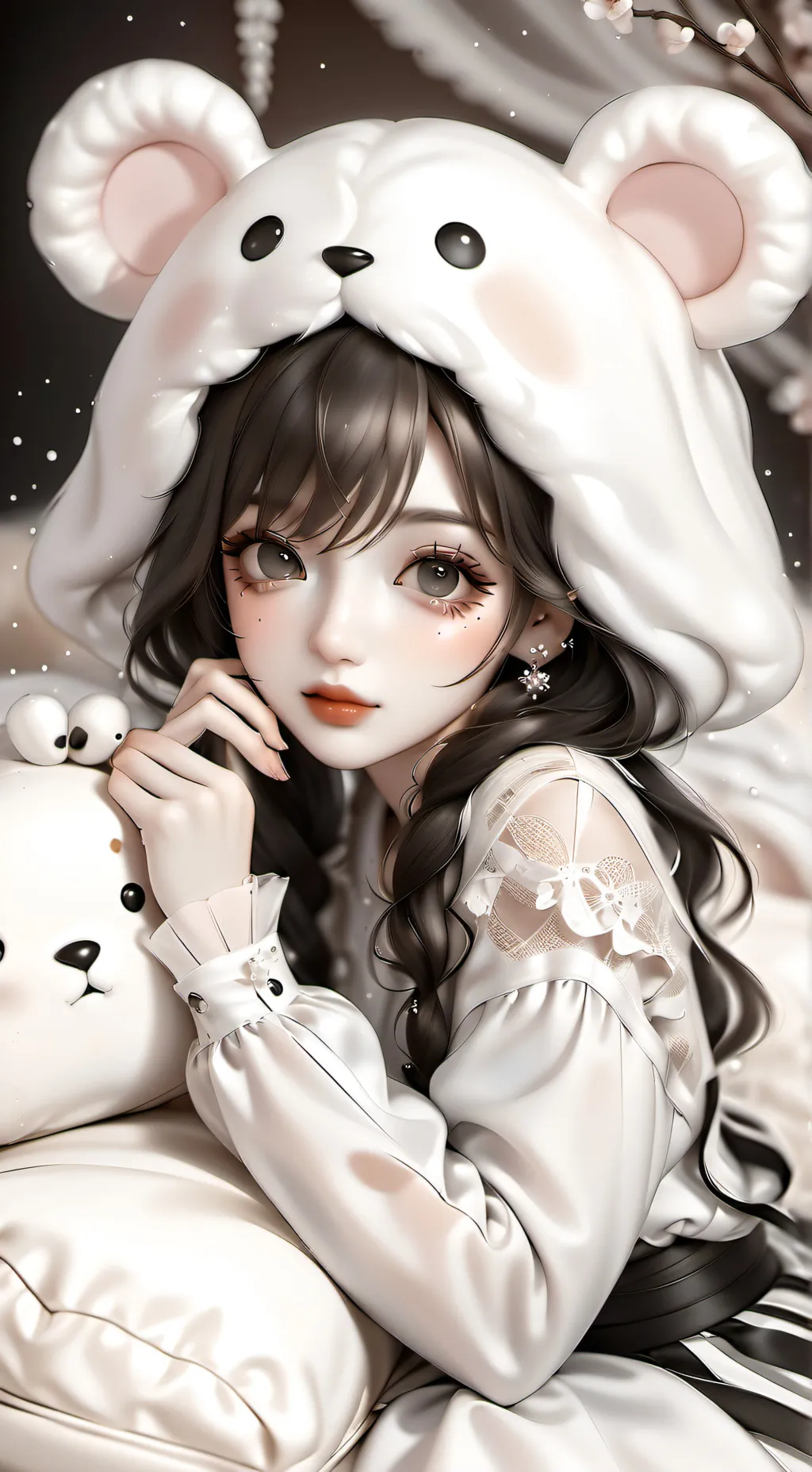 ai character: funyy be background