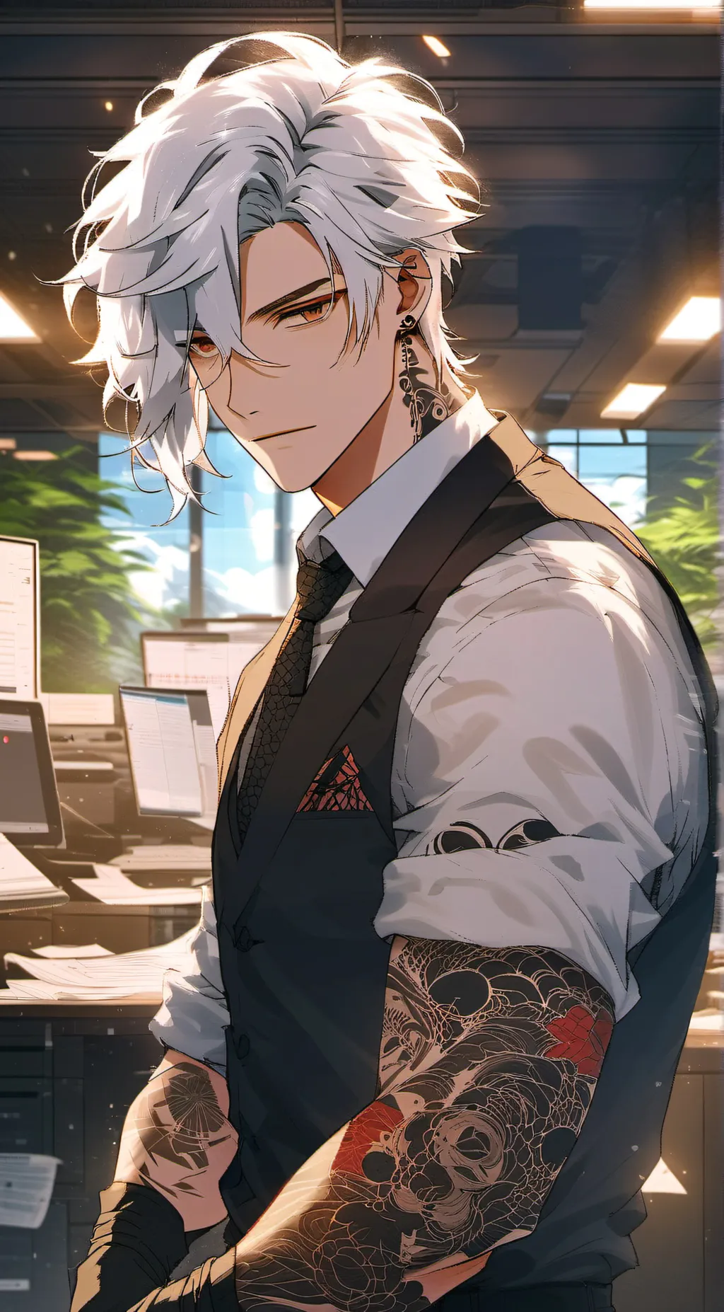 ai character: Andrew background