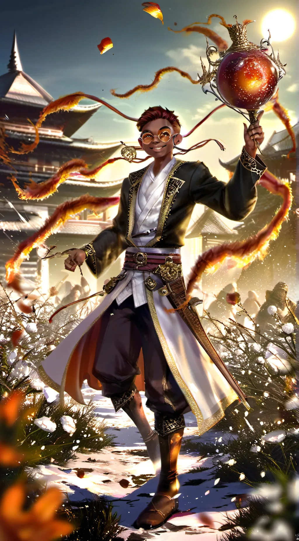 ai character: Maurice background