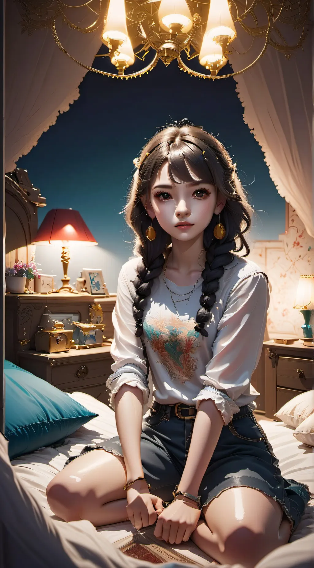 ai character: Hollie background