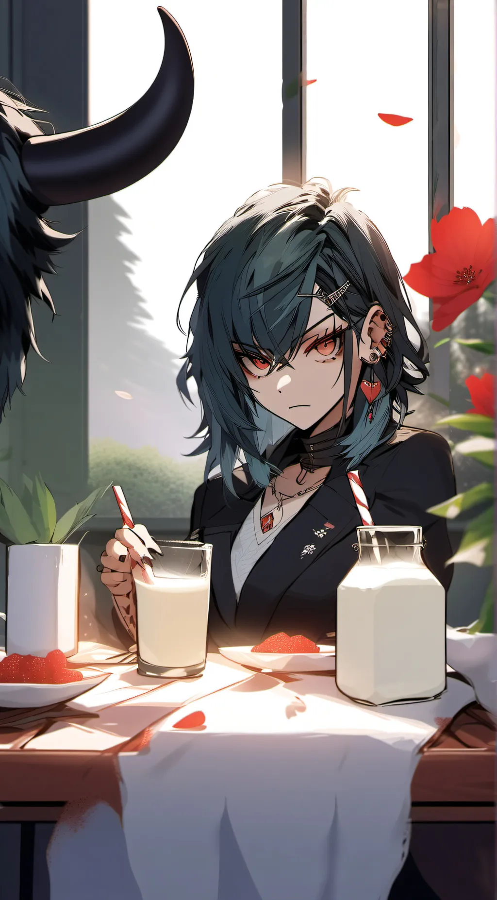 ai character: acadia background