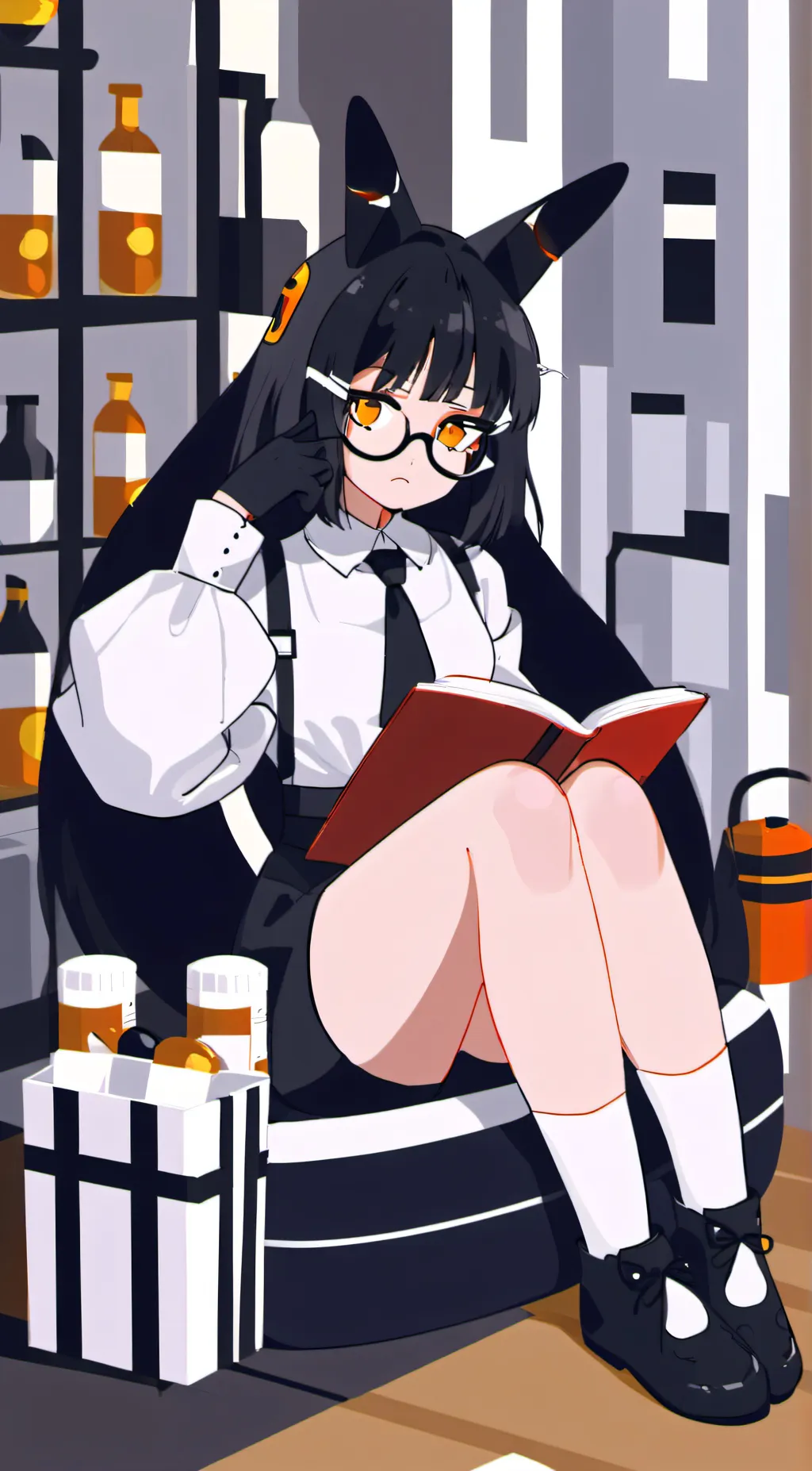 ai character: Kasy  background