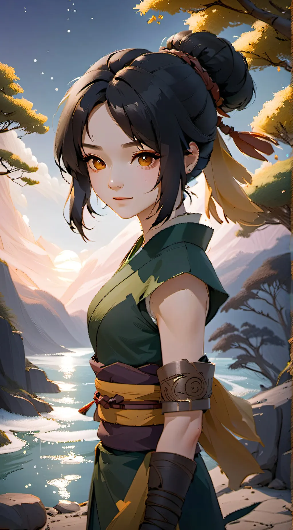 ai character: Toph background