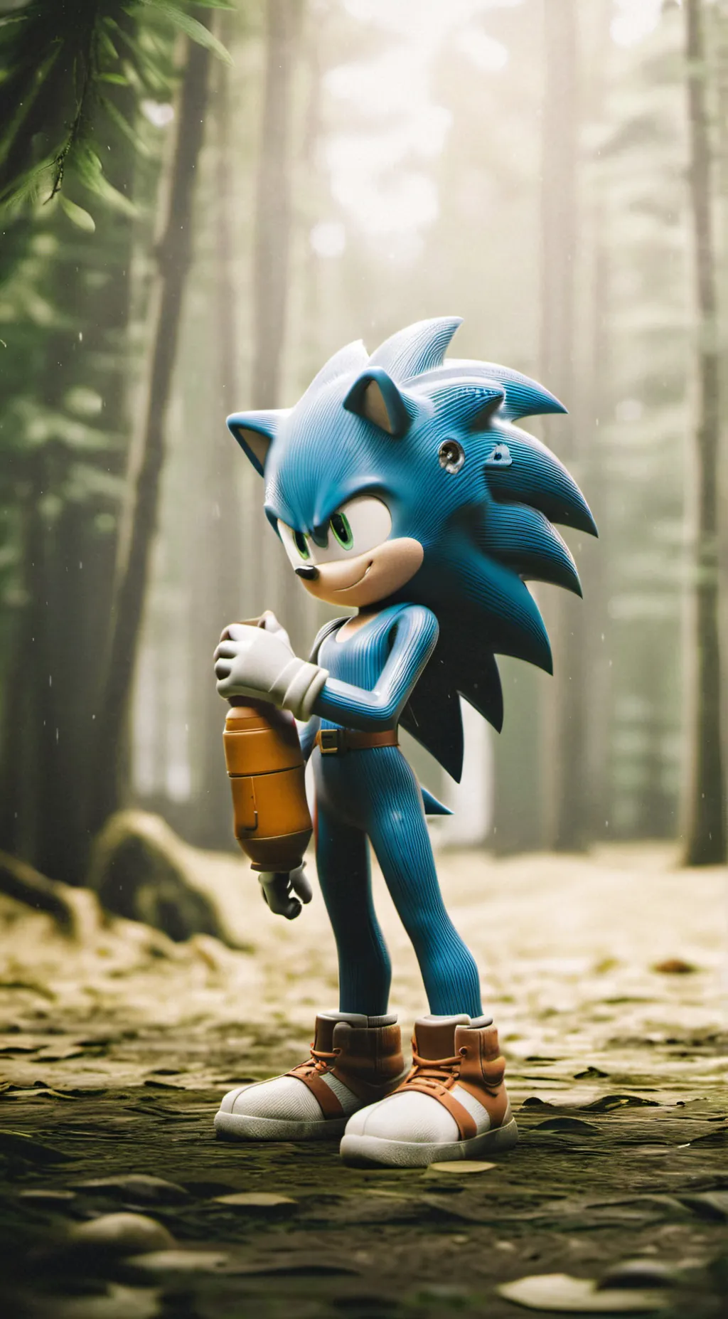 ai character: Sonic The Hedgehog background